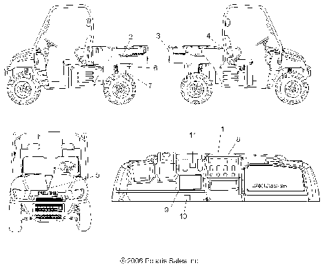 DECALS - R07RB50AA/RH50AA (49RGRDECAL07500)