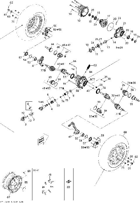 07- Drive System, Front