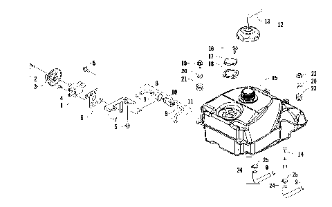 GAS TANK ASSEMBLY [90405]