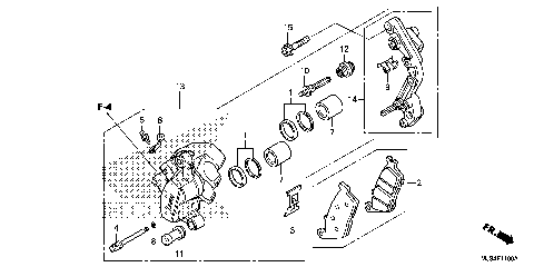 FRONT BRAKE CALIPER (1)