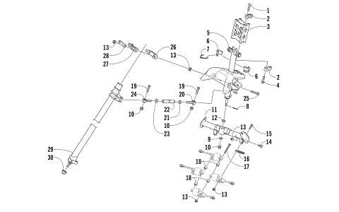 STEERING POST ASSEMBLY