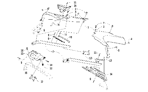 SEAT SUPPORT ASSEMBLY [86503]