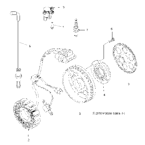 ELECTRICAL, IGNITION SYSTEM - A14TN55FA (49ATVMAGNETO11SPTRG550)