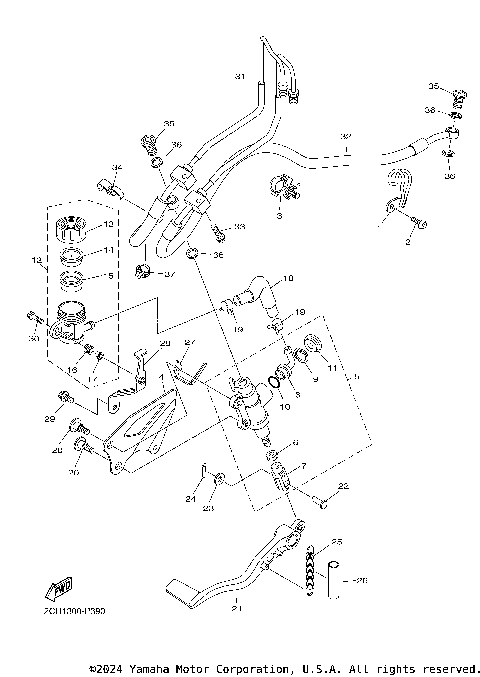 REAR MASTER CYLINDER