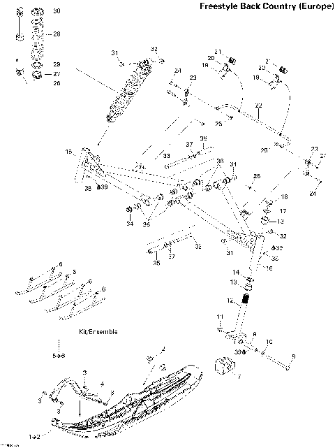 07- Front Suspension And Ski Europe
