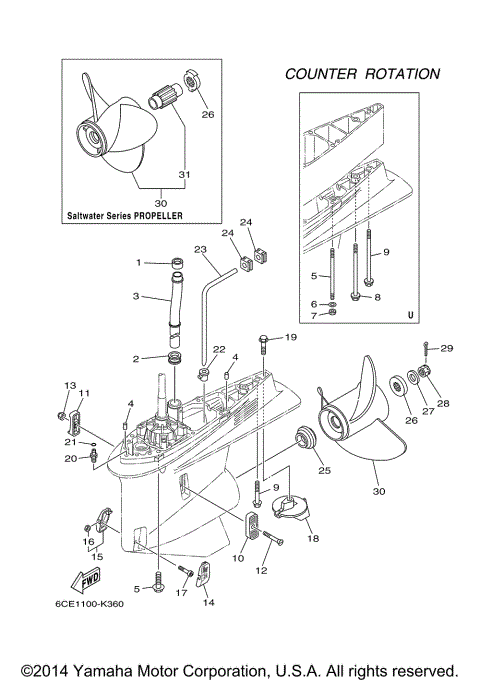 LOWER CASING DRIVE 4