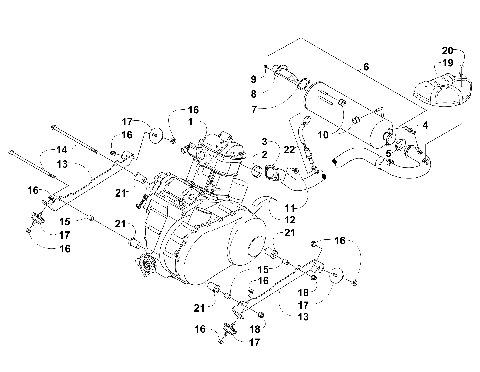 ENGINE AND EXHAUST [300723]