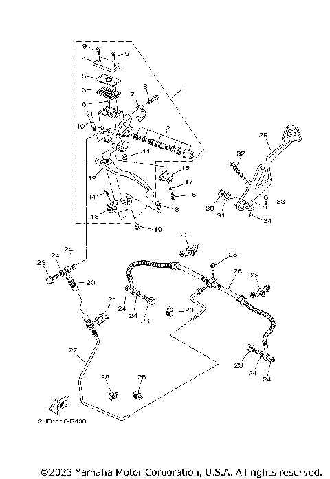 REAR MASTER CYLINDER