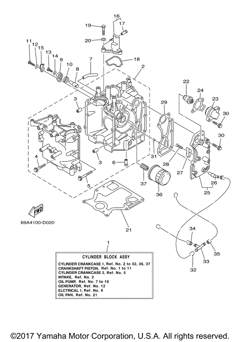 CYLINDER CRANKCASE 1