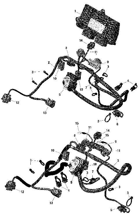 01- Rotax - Engine Harness And Electronic Module