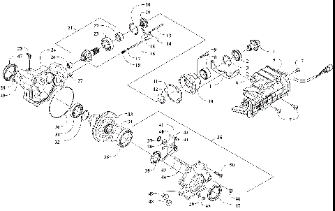FRONT DRIVE GEARCASE ASSEMBLY [303130]