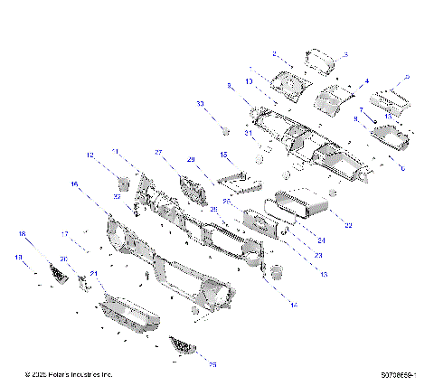 BODY, DASH -  R26RSE99A9/B9/AF/BF/AH/BH/AB/BB/AS/BS  (S0708659-1)