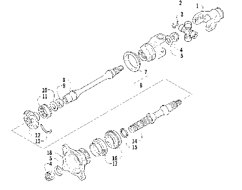 SECONDARY DRIVE ASSEMBLY [60035]