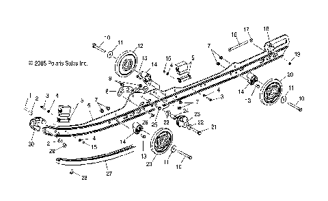 SUSPENSION, RAIL MOUNTING - S07NJ5BS/BE (4997279727B08)