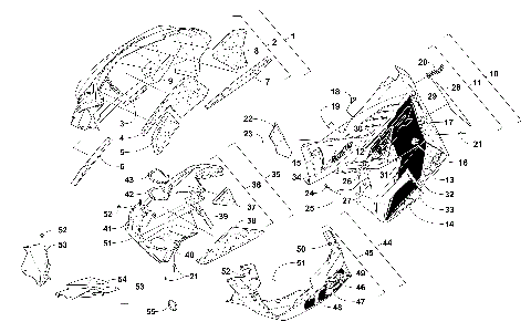 SKID PLATE AND SIDE PANEL ASSEMBLY [102694]