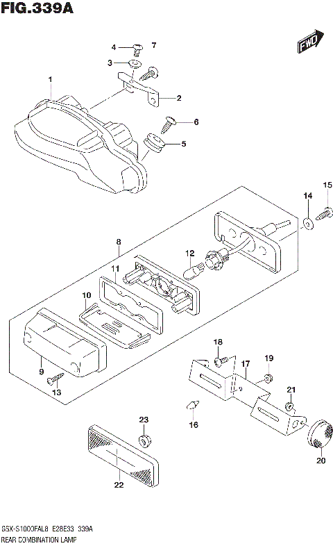REAR COMBINATION LAMP