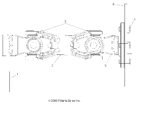 SHAFT, PROP, REAR - R07RB50AA/RH50AA (49RGRSHAFTPROPRR07500)