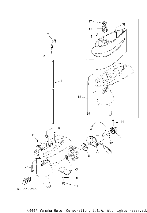 LOWER CASING DRIVE 2