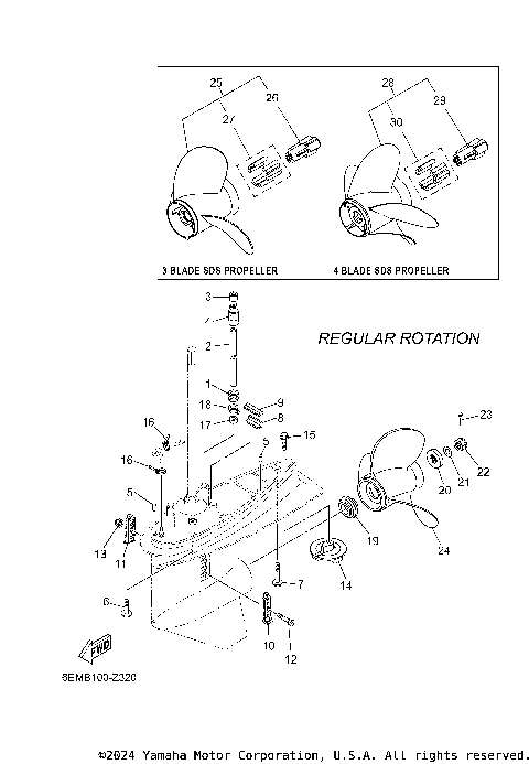 LOWER CASING DRIVE 2