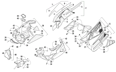 SKID PLATE AND SIDE PANEL ASSEMBLY