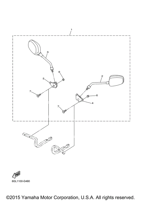 ALTERNATE REAR VIEW MIRROR