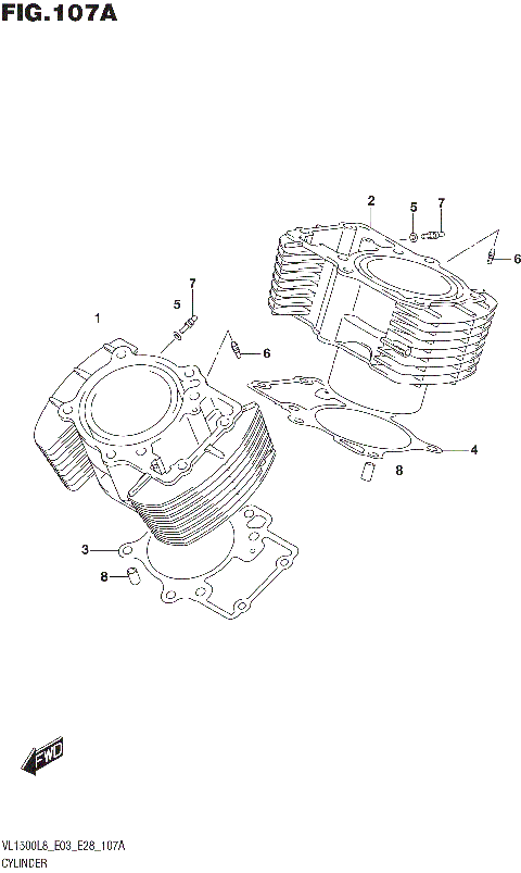 CYLINDER (VL1500BL8 E03)