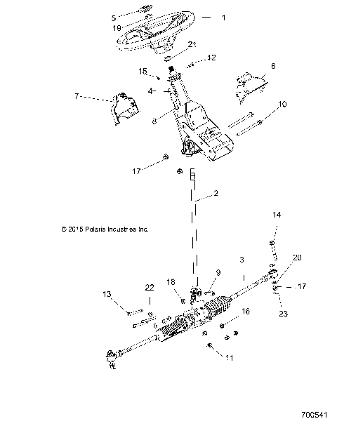 STEERING, STEERING ASM. - R16RMA32A1/A2 (700541)