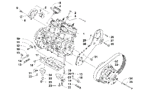 ENGINE AND RELATED PARTS [101715]