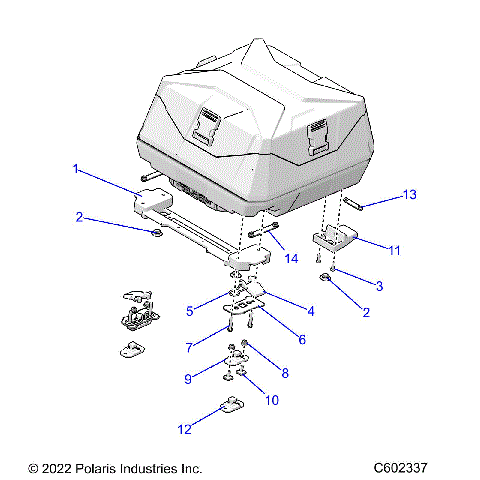 BODY, STORAGE BAG, TUNNEL - S23TDE8RS (C602337)