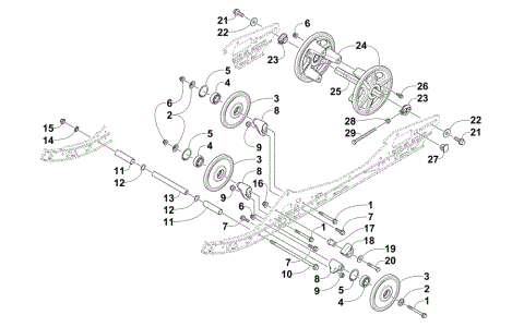 IDLER WHEEL ASSEMBLY