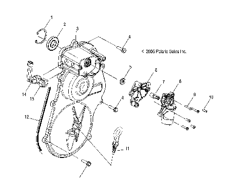 GEARCASE COVER - S07PY7FS/FE (4997479747E13)