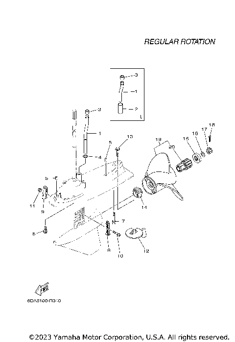 LOWER CASING DRIVE 2
