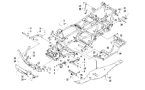 FRAME AND RELATED PARTS [95972]