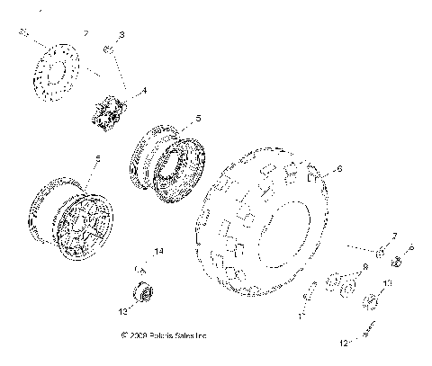 WHEELS, REAR - R10WH76AG/AH/AR/AV/WY76AW/AZ (49RGRWHEELRR10CREW)