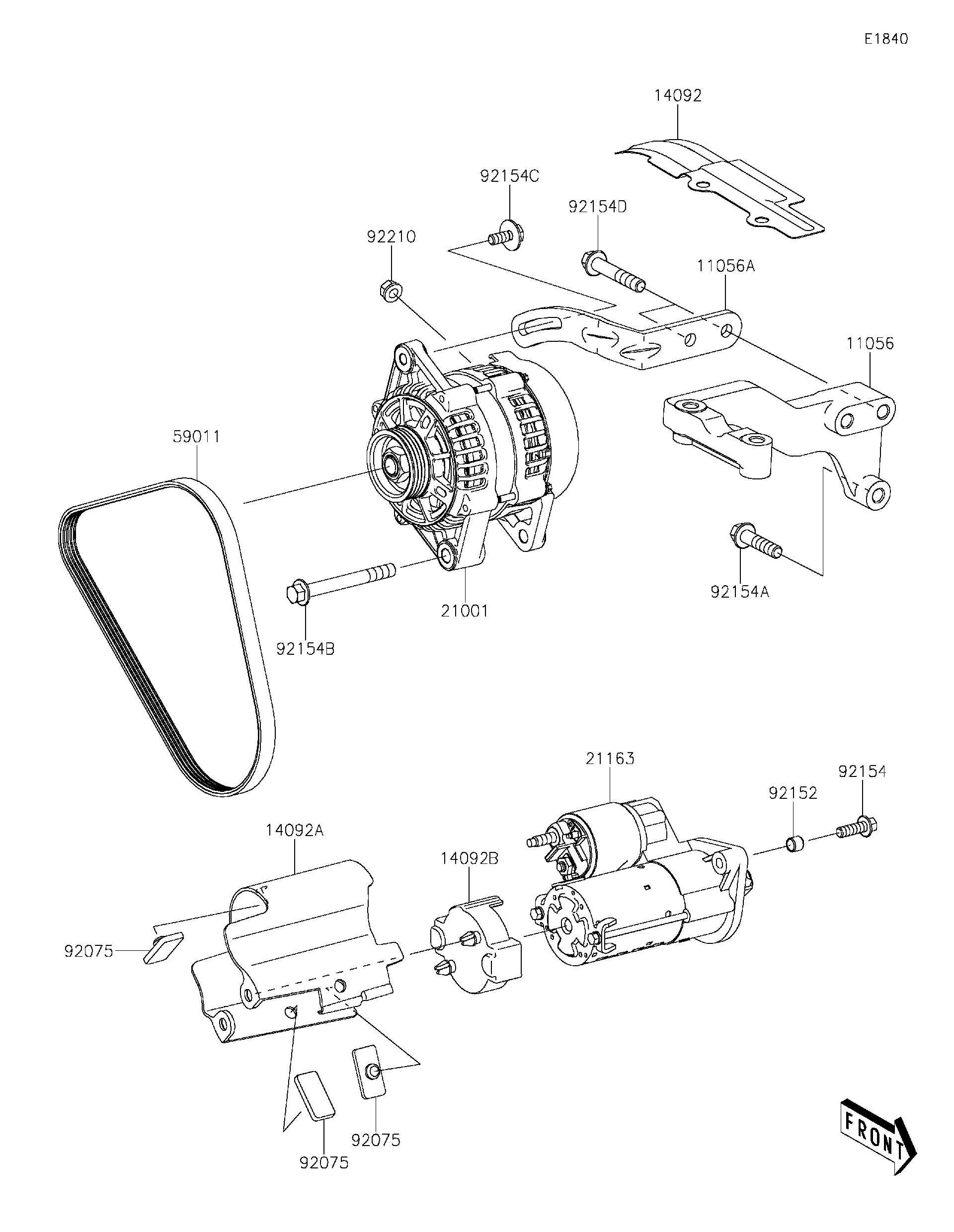 2018 Kawasaki Utility Vehicles Parts-Finder Diagrams