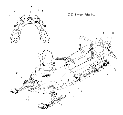 BODY, DECALS - S12PU7ESL/EEL (49SNOWDECAL12WIDE)