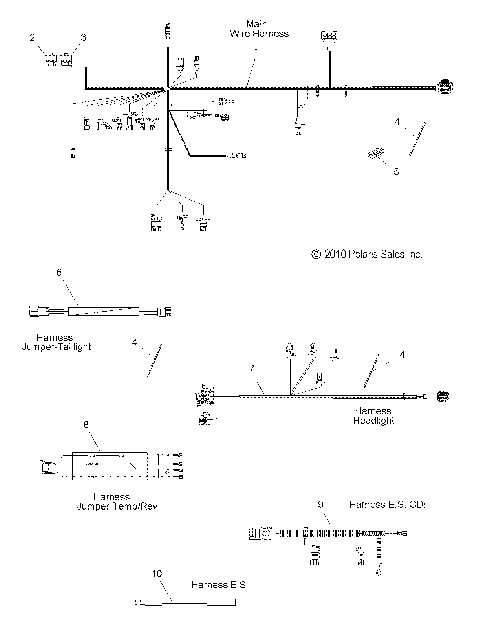 ELECTRICAL, WIRING HARNESSES - S11PB5BSA/BSL/BEA (49SNOWHARNESS11550)