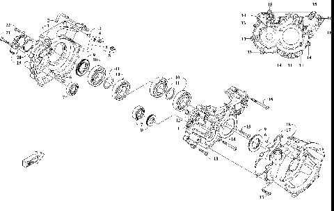 CRANCKCASE ASSEMBLY [109031]
