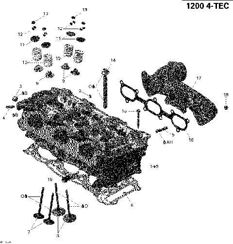 01- Cylinder And Exhaust Manifold