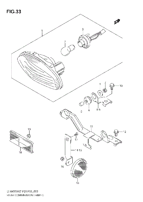 REAR COMBINATION LAMP