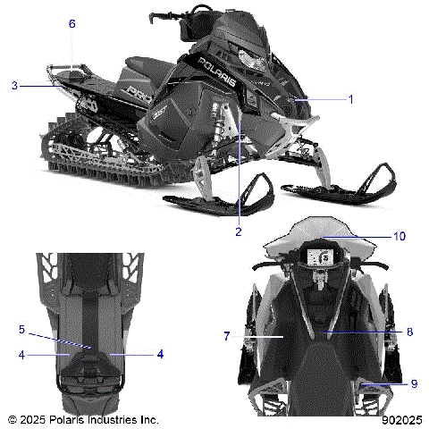 BODY, DECALS -  S26TFM8MSB/8MSC (902025)
