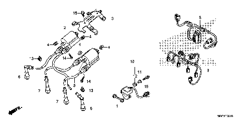 SUB HARNESS@IGNITION COIL