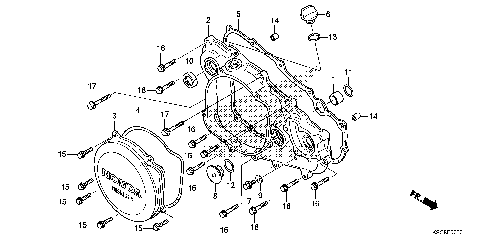 RIGHT CRANKCASE COVER