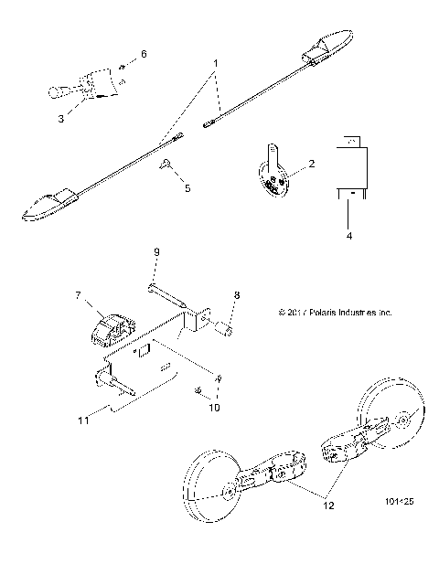 ELECTRICAL, TURN SIGNALS, HORN AND MIRRORS - A18DAA57F5 [101425]