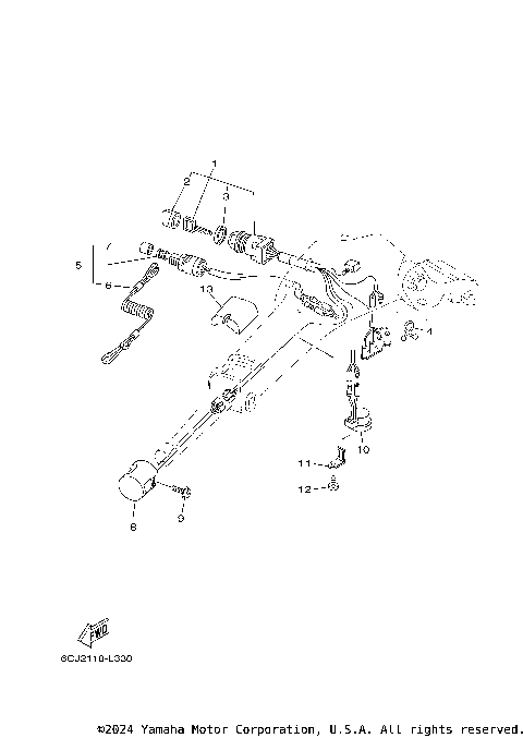 LOWER CASING DRIVE 7