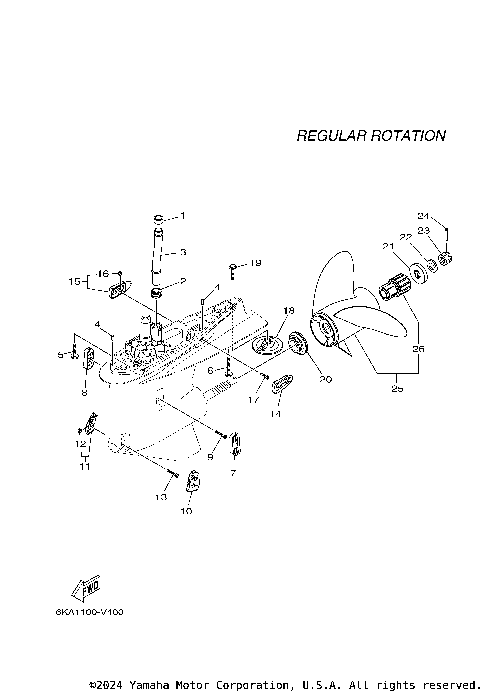 LOWER CASING DRIVE 2