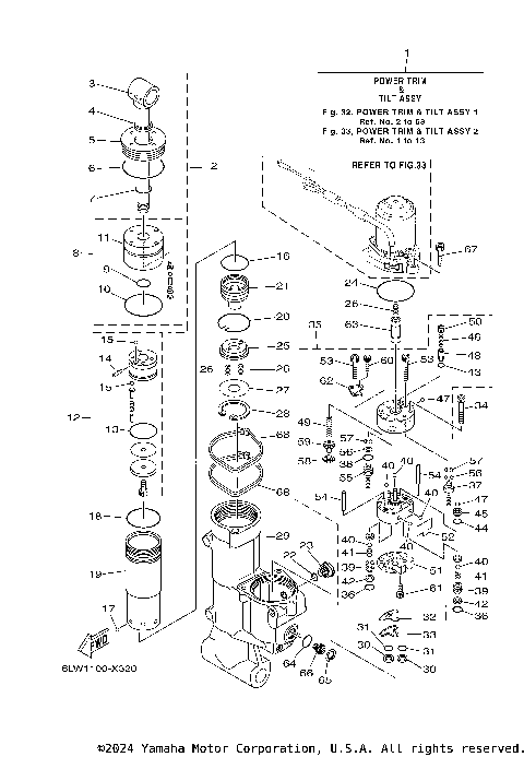 POWER TRIM & TILT ASSY 1