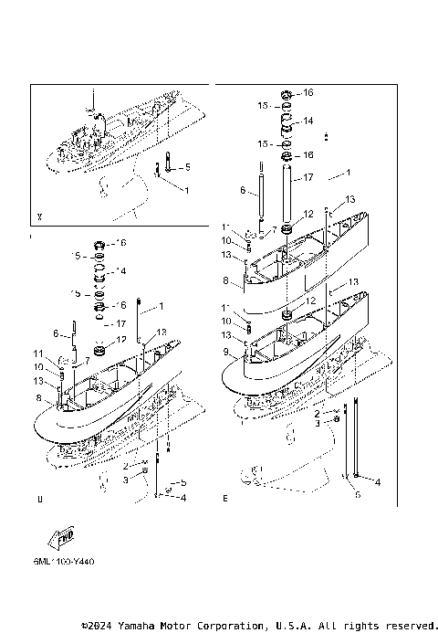 LOWER CASING DRIVE 3