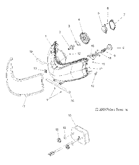 ELECTRICAL, HEADLIGHT and TAILLIGHT - S10PK6HSA/HSL/HEA/PM6HSA/HSL (49SNOWHEADLGHT10600RMK)