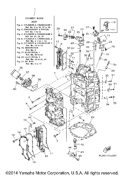 CYLINDER CRANKCASE 1